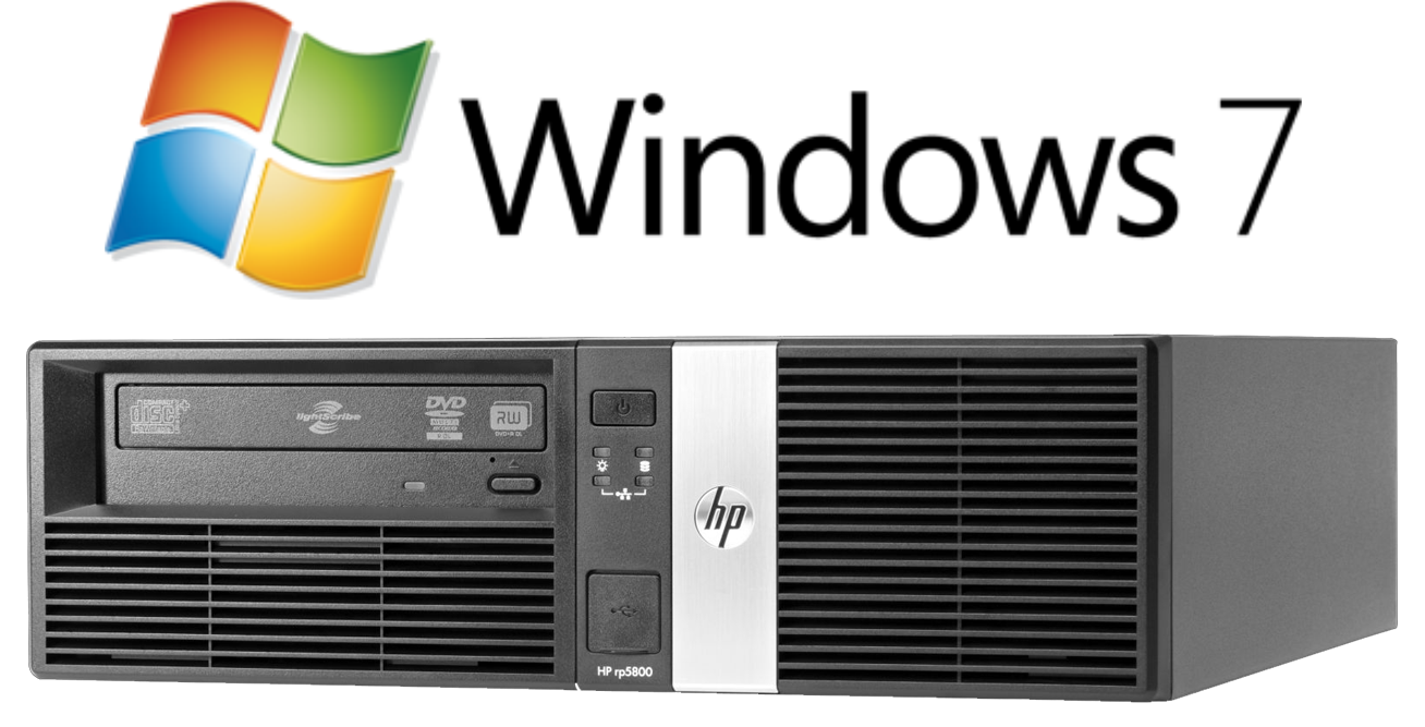 HP RP5800 SFF G850 W7P - RetailSysteem