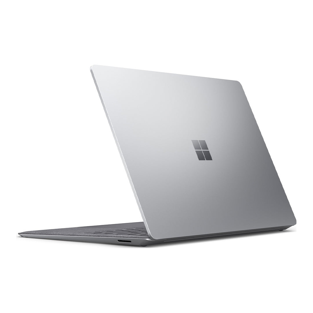 surface laptop 4 zijaanzicht zilver